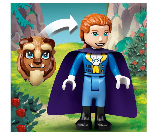 LEGO Disney Princess 43196 Zamek Belli i Bestii - 1020011 - zdjęcie 6